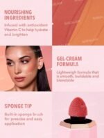 Color Bloom Dayglow Liquid Blush Shimmer Finish - Image 6