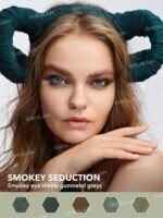 Palette 8-Clolor Shimmer Metallic Matte Eyeshadow - Image 105