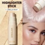 SHEGLAM Snatch 'N' Glow Stick-Vanilla Frost Cream Highlighter Makeup Stick Long Wear Brightening Non-Caking Highlighter Face Makeup White Highlighter