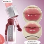 SHEGLAM Glass Lock Air Gloss-High Key Lip Combo Brand Beauty Makeup Face Paint Cosmetic For Women Girls Perfect For Spring Summer Ideal For Y2K Fancy