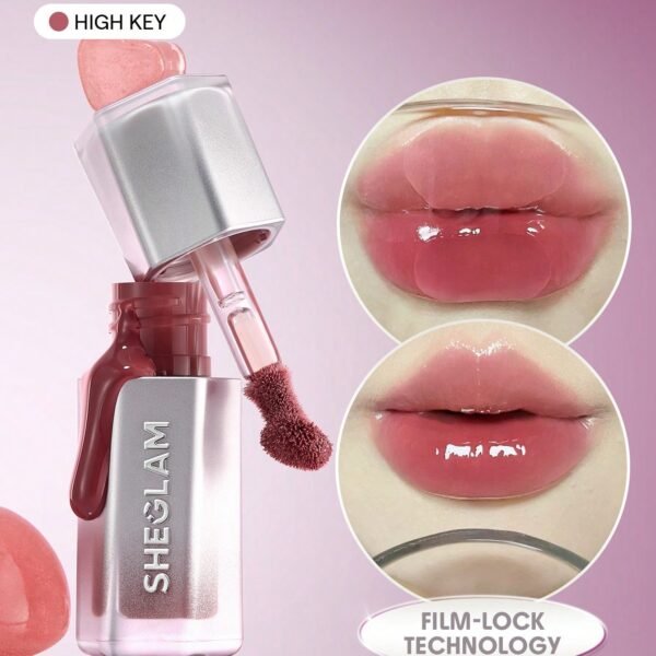 SHEGLAM Glass Lock Air Gloss-High Key Lip Combo Brand Beauty Makeup Face Paint Cosmetic For Women Girls Perfect For Spring Summer Ideal For Y2K Fancy