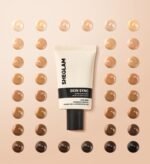 SHEGLAM Skin Sync Satin Foundation-Honey Brand Beauty Makeup Face Paint Cosmetic For Women Girls Perfect For Spring Summer Ideal For Y2K Fancy Fashion Suitable For Birthday...